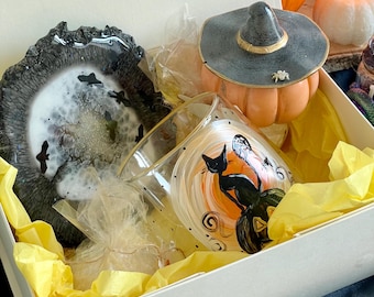 Happy Halloween gift box of 5 pcs - Autumn decor