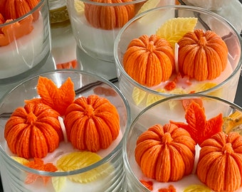 Pumpkin candle / Autumn candle / Halloween Candle / Orange Pumpkin / Fall Candle / Halloween candle / Pumpkin candle