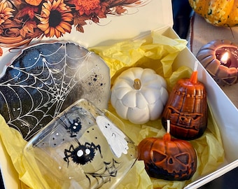 Happy Halloween gift box of 5 pcs - Autumn decor