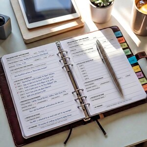 Micro-Step Task Decoder, Verktyg för exekutiva funktioner (A5 svartvitt utskrivbart) bild 2