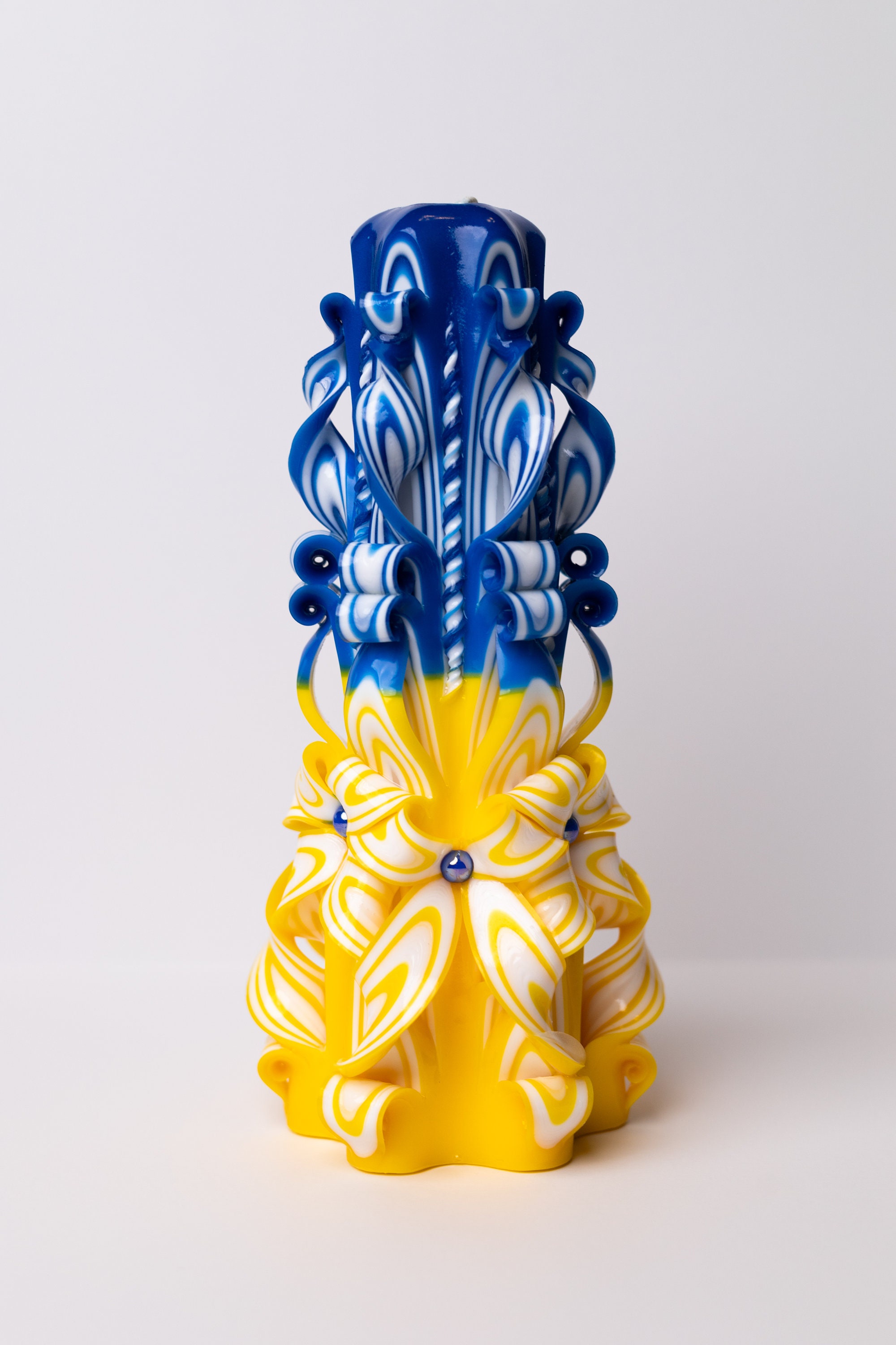 Ukrainian Candle Carved Christmas Gifts Etsy