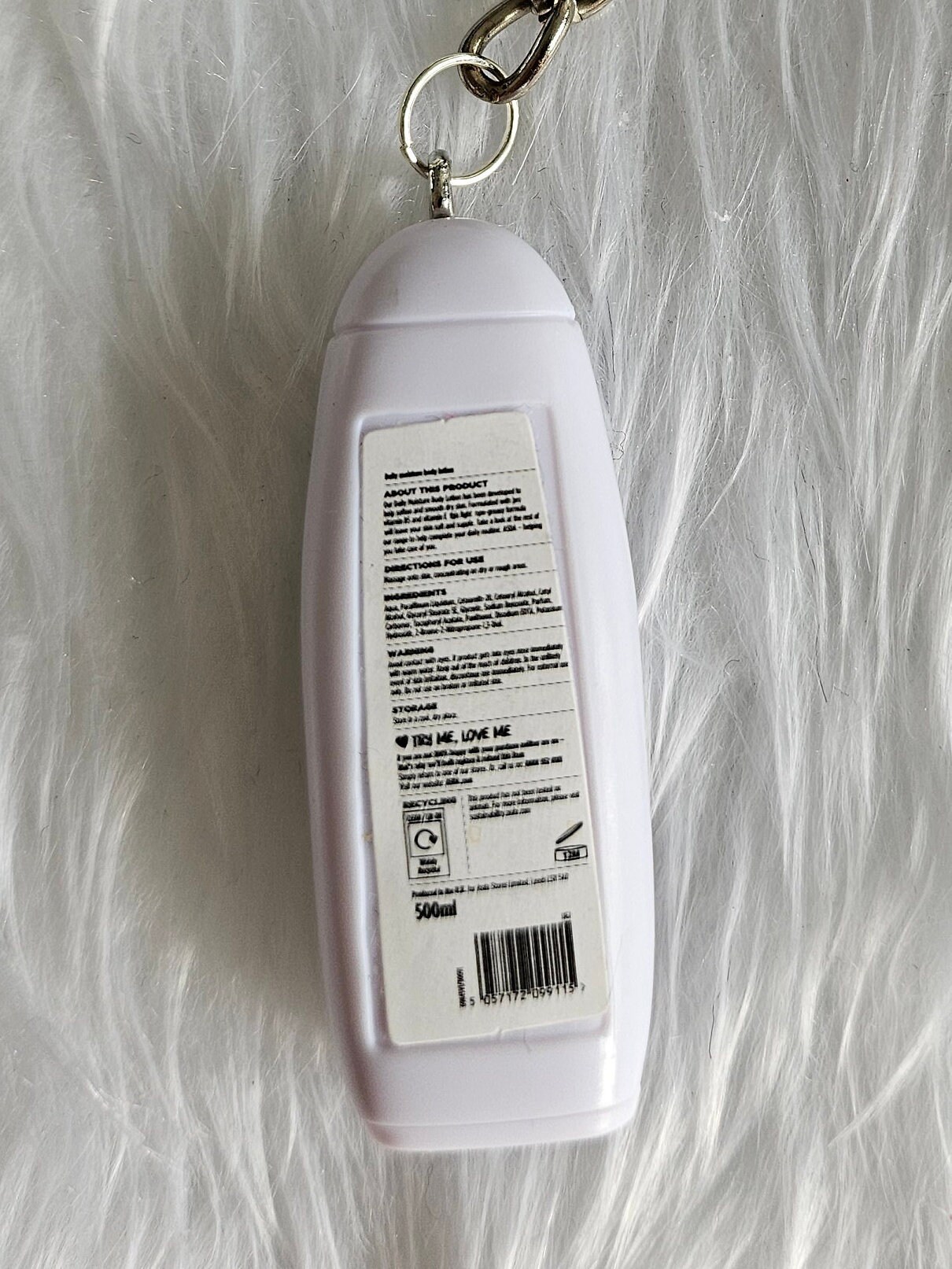 Mini Brands Asda Body Lotion Bottle Keyring Cute Quirky Etsy