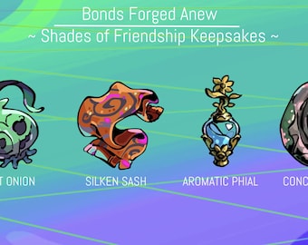 Hades II ~ Shades of Friendship Keepsakes ~ Monthly Preorders