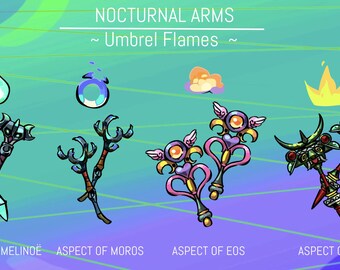 Nocturnal Arms ~ Umbrel Flames ~ Monthly Preorders