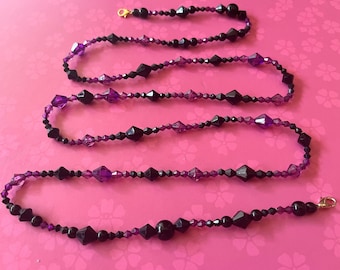 Custom Character-inspired Glasses Chains ~ Thanatos and Nyx