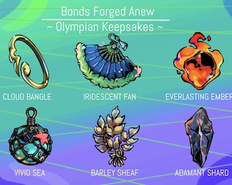 Hades II ~ Wave I ~ Olympian Keepsakes ~ Monthly Preorders