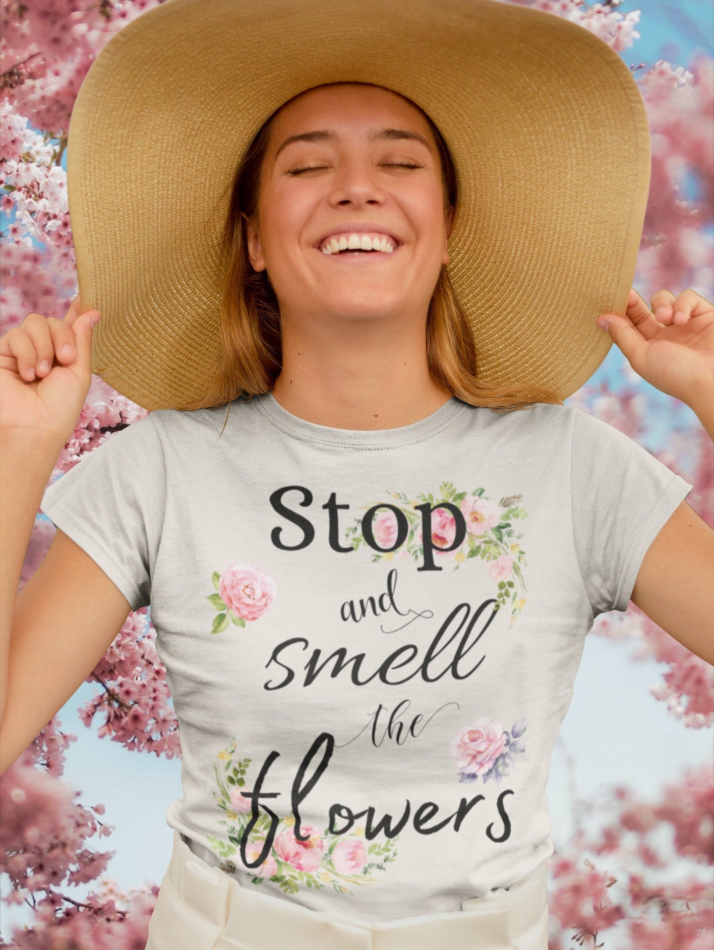 Shirt Floral Graphic 