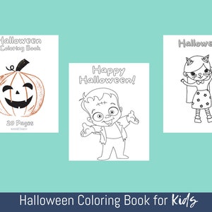 Libro da colorare di Halloween