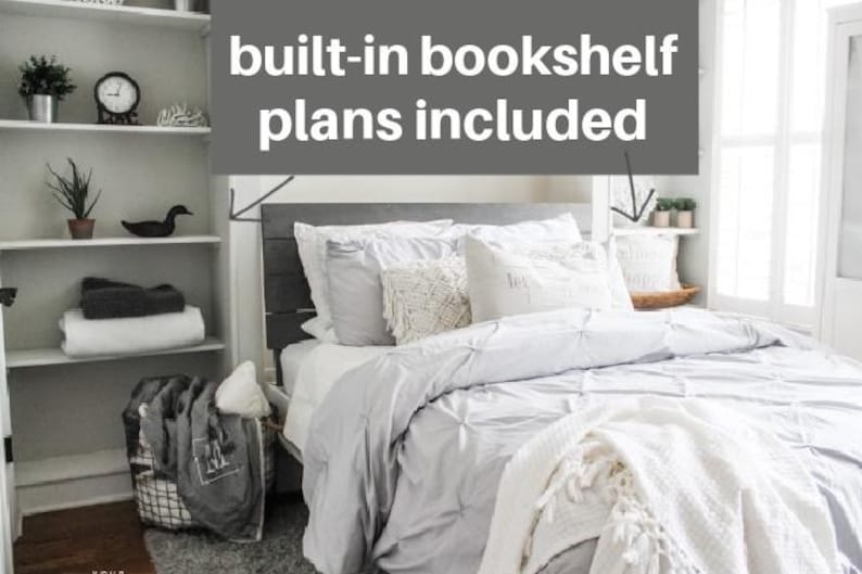 diy built-in bookshelf plans