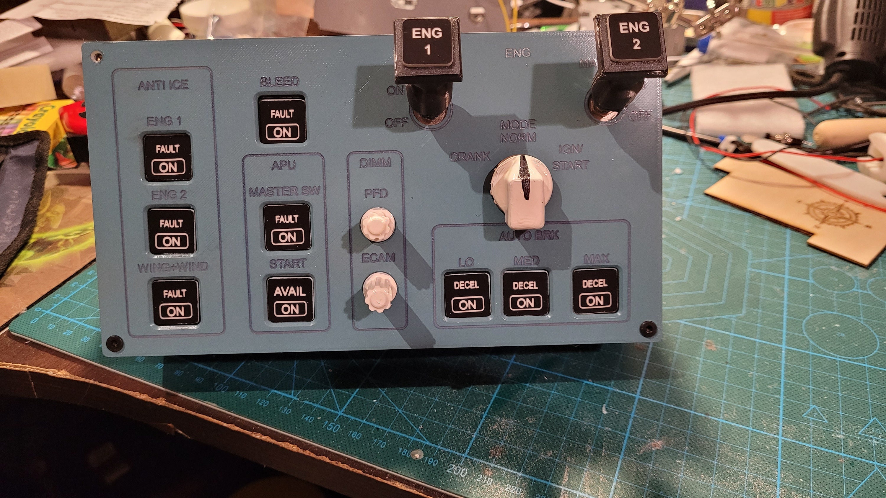 Flight simulator panel Etsy 日本