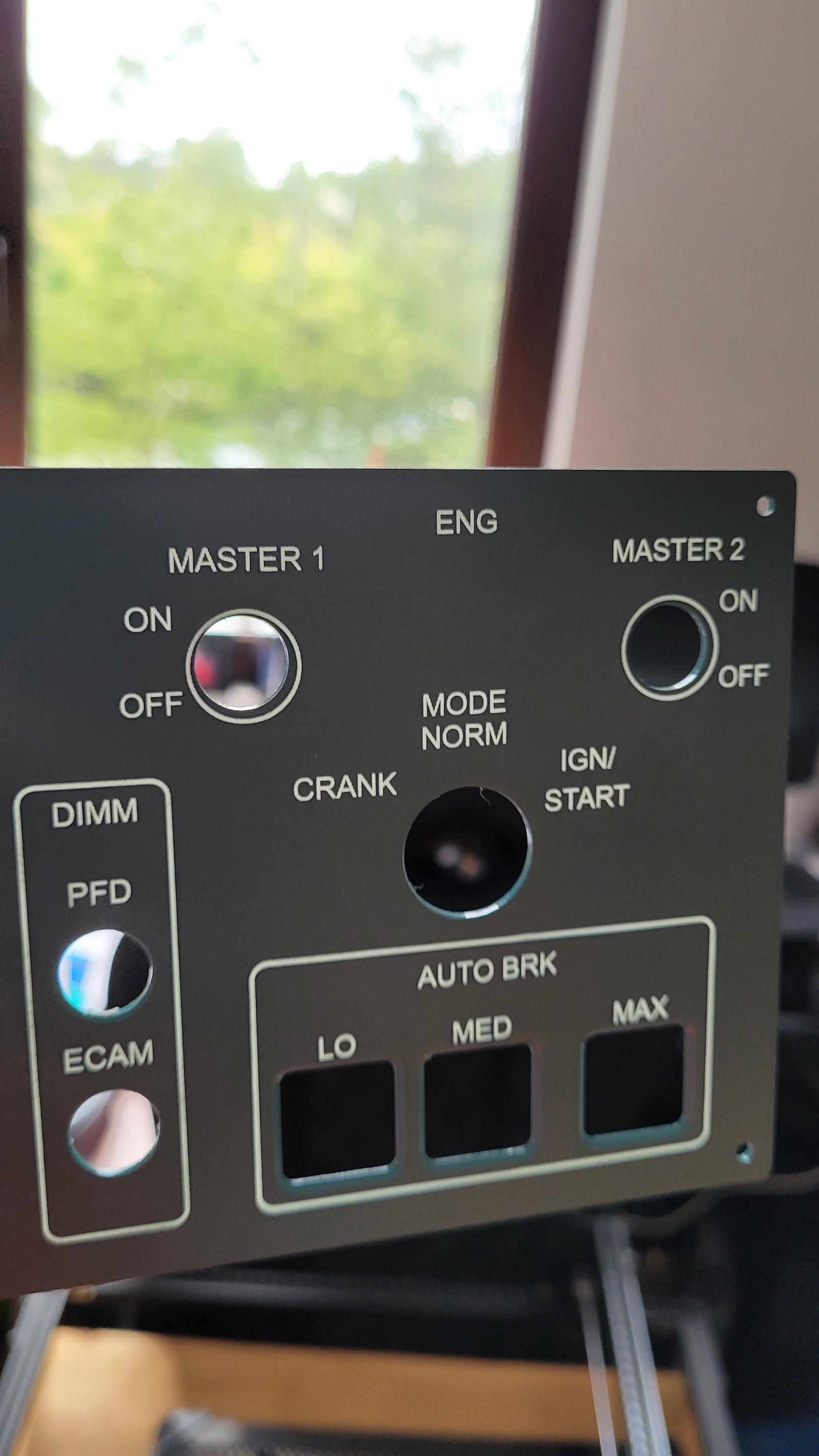 Airbus A320 Like Panel for Ignition and Apu System for Microsoft Flight
