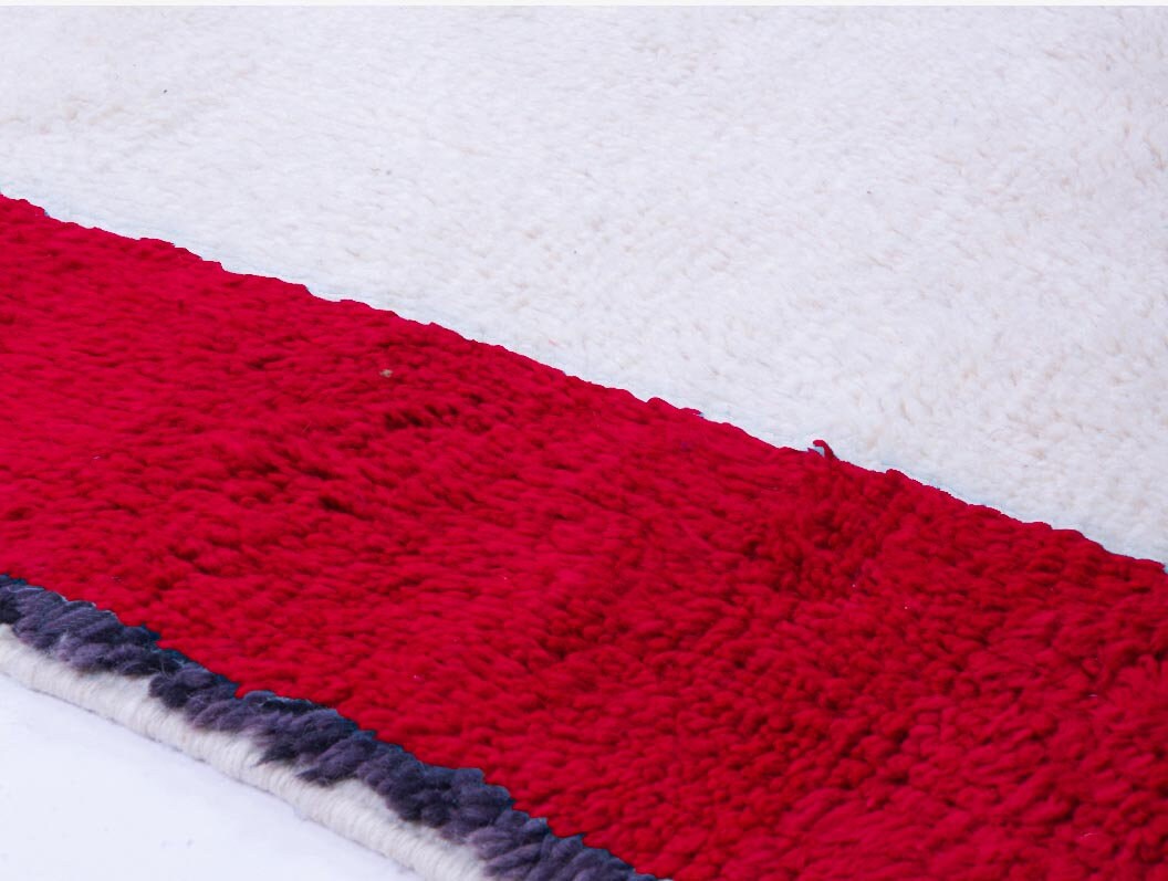 MOROCCAN WOOL RUG, Custom Azilal Rug, Custom Handmade Azilal Carpet