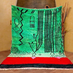 Custom moroccan rug, Berber carpet, Genuine Wool rug, Handmade rug, Beni ourain style, Area rug,Beni ourain rug, Authentic Moroccan rug.