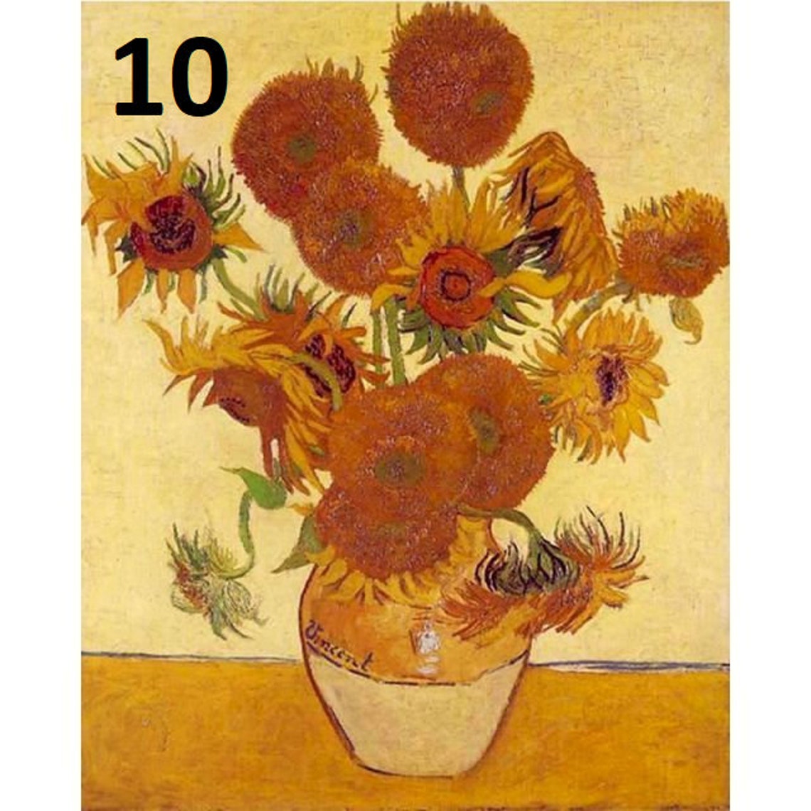 Paint By Numbers Kit Van Gogh Paint by numbers kit paint Etsy