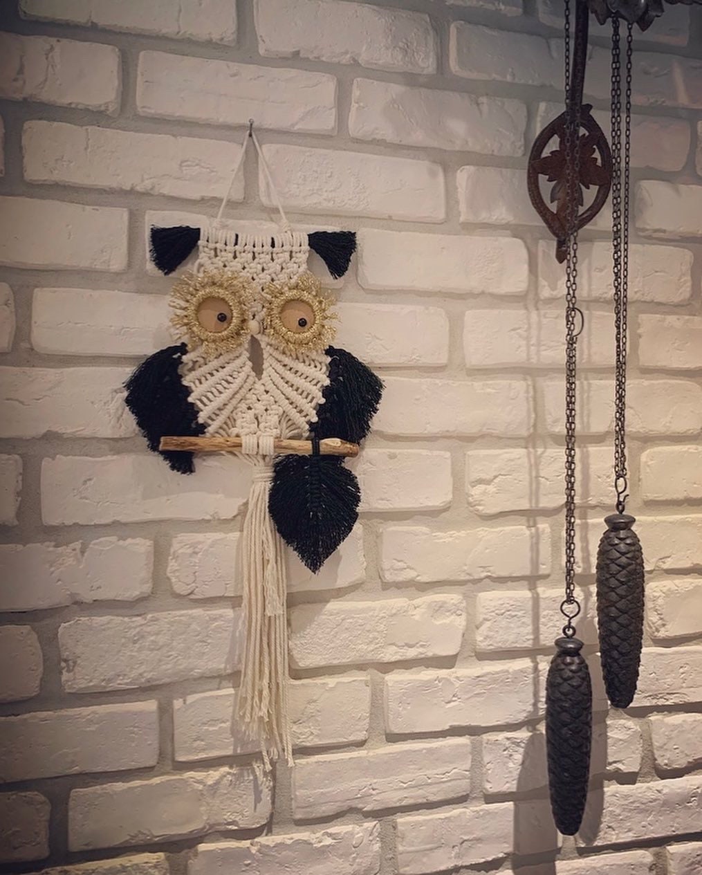 Hibou Macramé