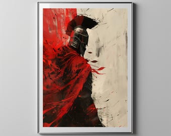 Roman Warrior | Floppy Disk Store Downloadable PRINTABLE Art