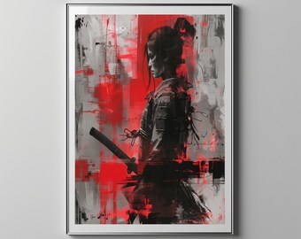 The Silent Warrior | Floppy Disk Store Downloadable PRINTABLE Art