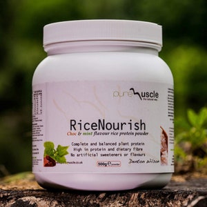 RICE PROTEIN POWDER - Organic Supplements - Natural Supplements