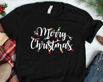 Merry Christmas Shirt, Christmas Lights Shirt, Christmas Lights T-Shirt, Christmas Shirt, Merry Christmas Shirt, Christmas Gift