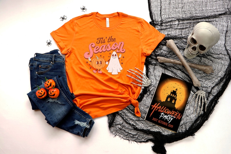 Tis the Season Halloween T-shirt Halloween Shirt Vintage - Etsy