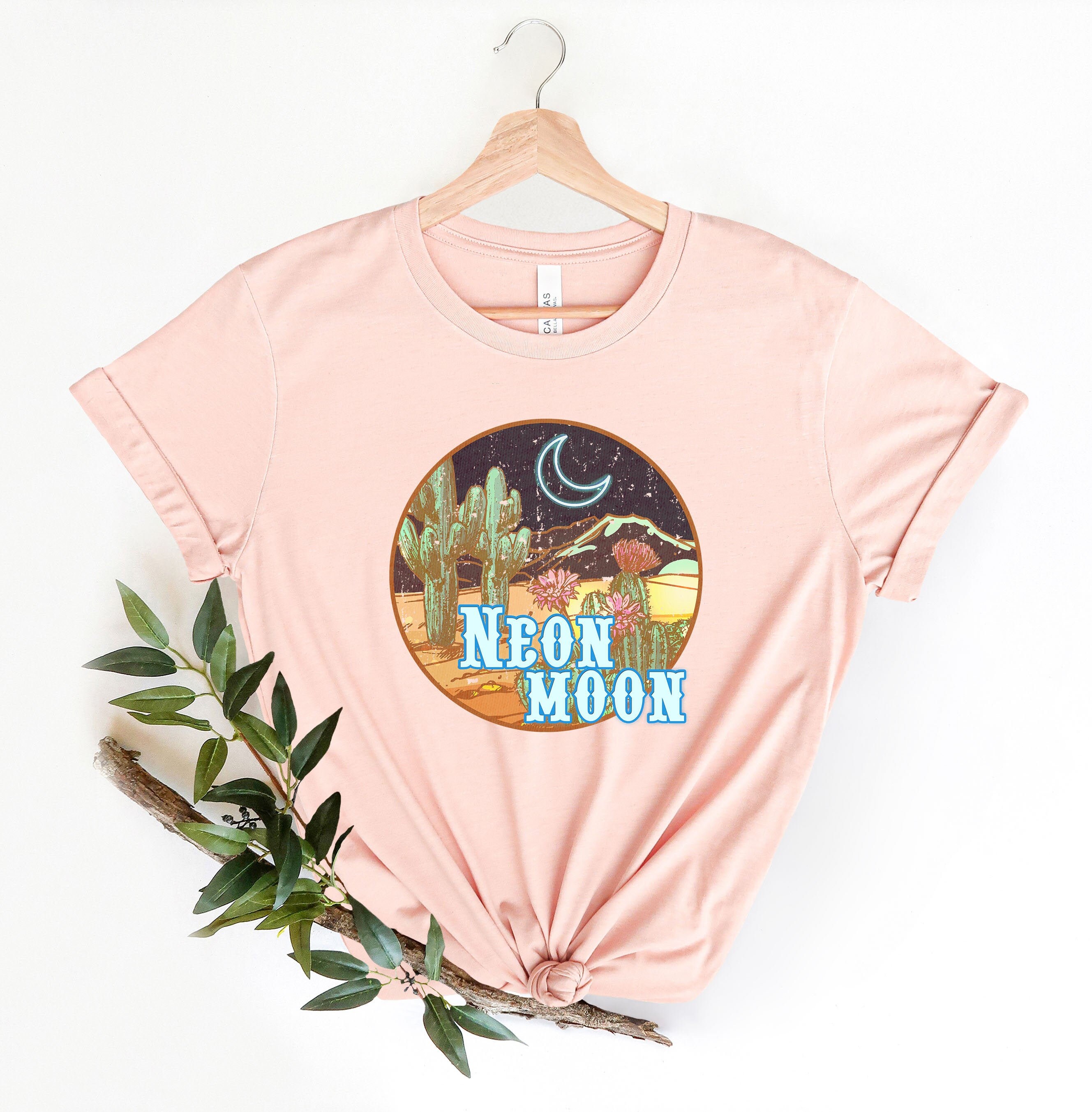 Neon Moon Tee Neon Moon Shirt Country Music Tee Country - Etsy