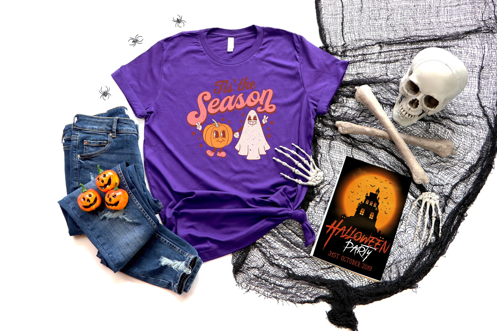 Tis the Season Halloween T-shirt Halloween Shirt Vintage - Etsy