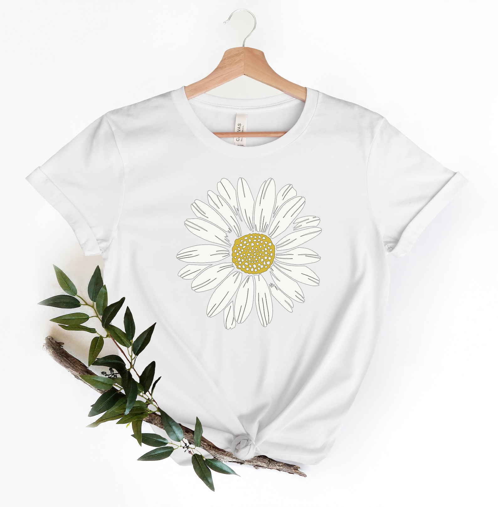 Daisy Shirt Wildflower Shirt Boho Shirt Floral T-shirt - Etsy