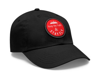 Keep The Faith & Stay Fly Christian Dad Hat, Christian Hats, Church Hats For Women, Mens Christian Hats, Spring Clothing, Christian Gifts