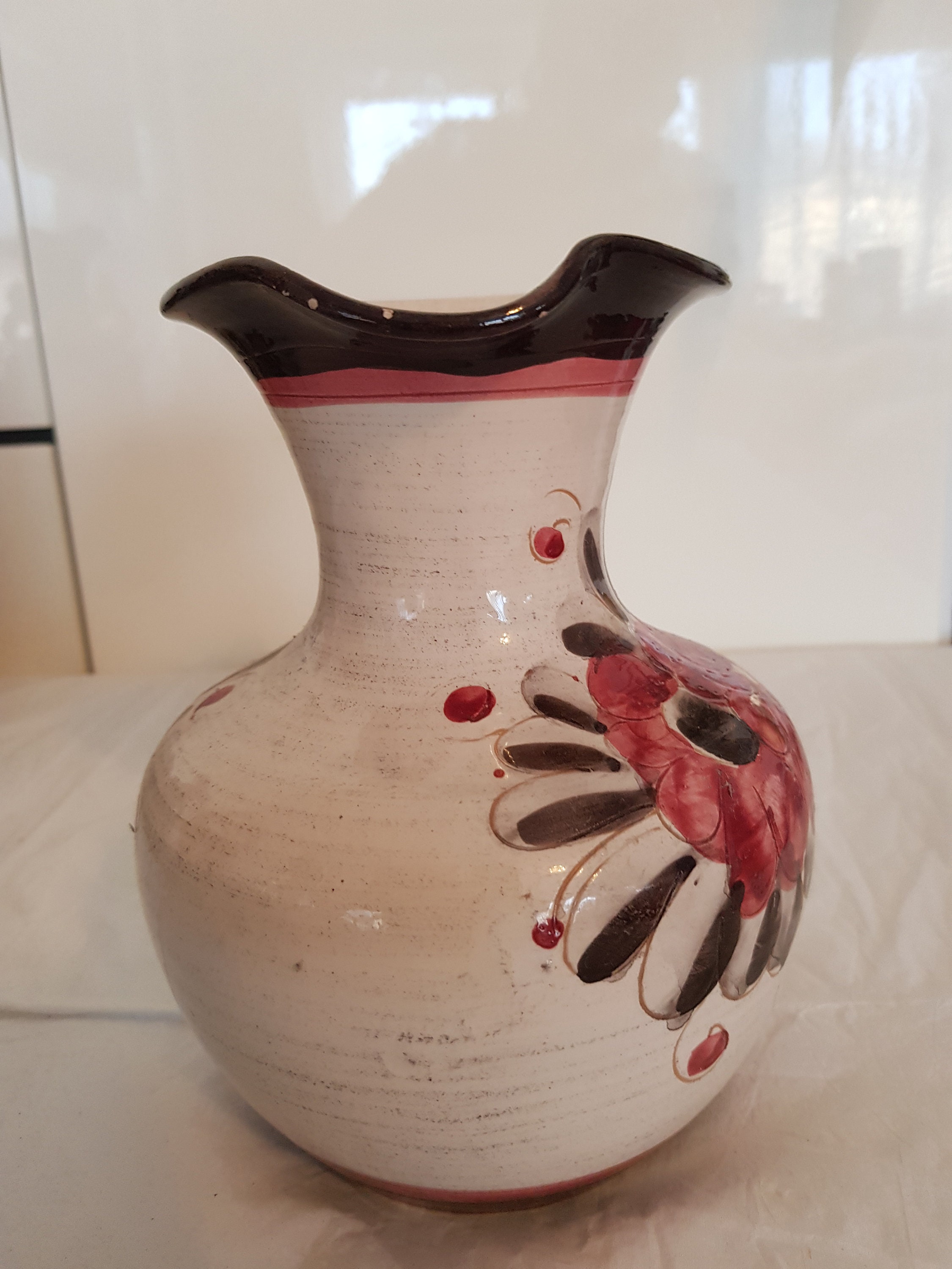 Italian Ceramic Art Pottery Hand Painted Decorated Made in Etsy