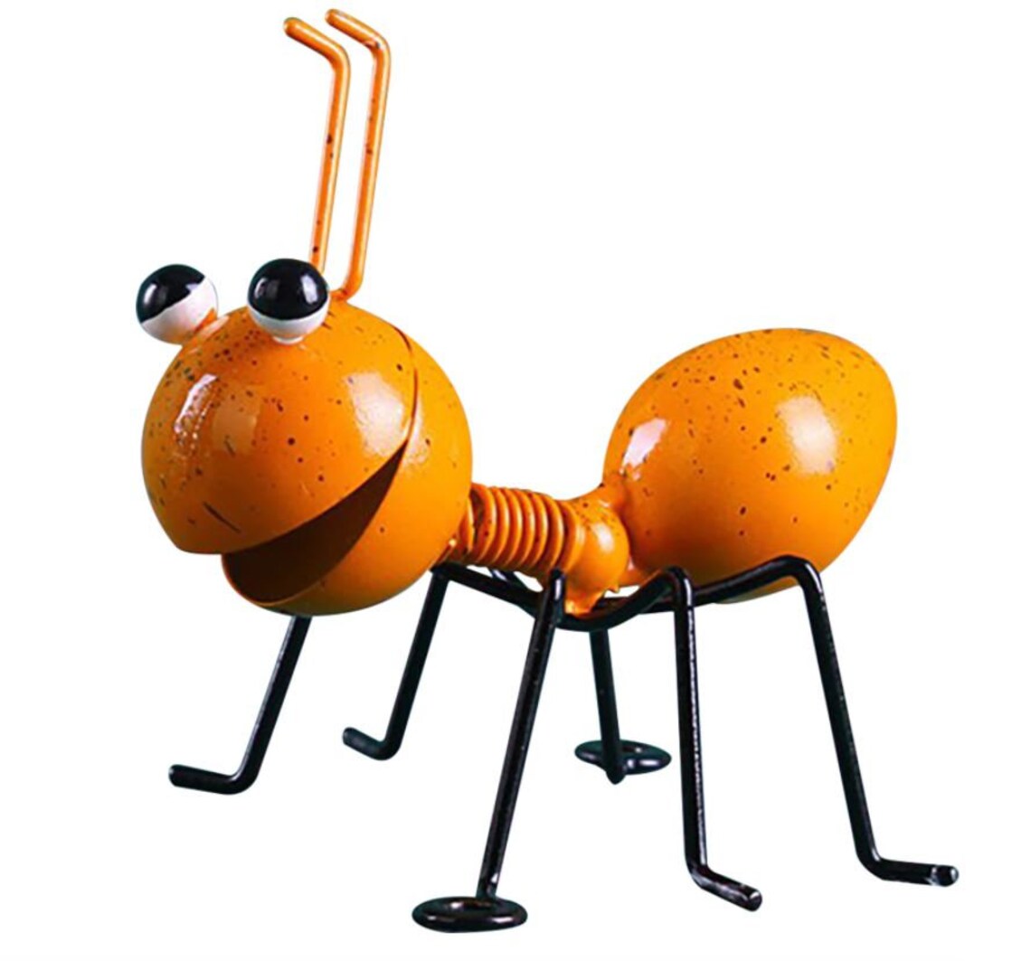Set of 4 Metal Ant Wall Home Garden Decor Outdoor Figurine Etsy
