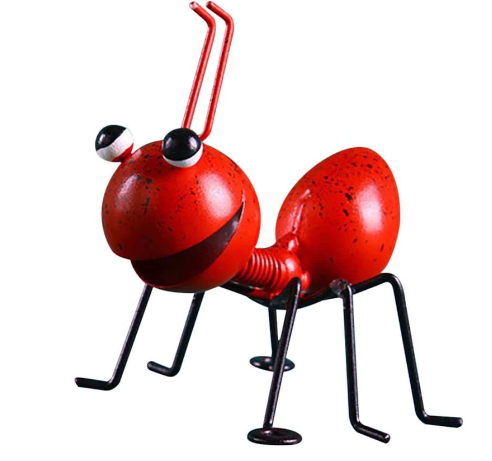 Set of 4 Metal Ant Wall Home Garden Decor Outdoor Figurine Etsy