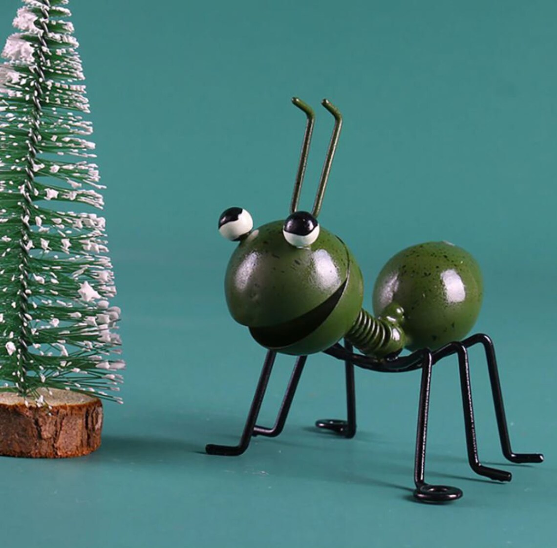 Set of 4 Metal Ant Wall Home Garden Decor Outdoor Figurine Etsy