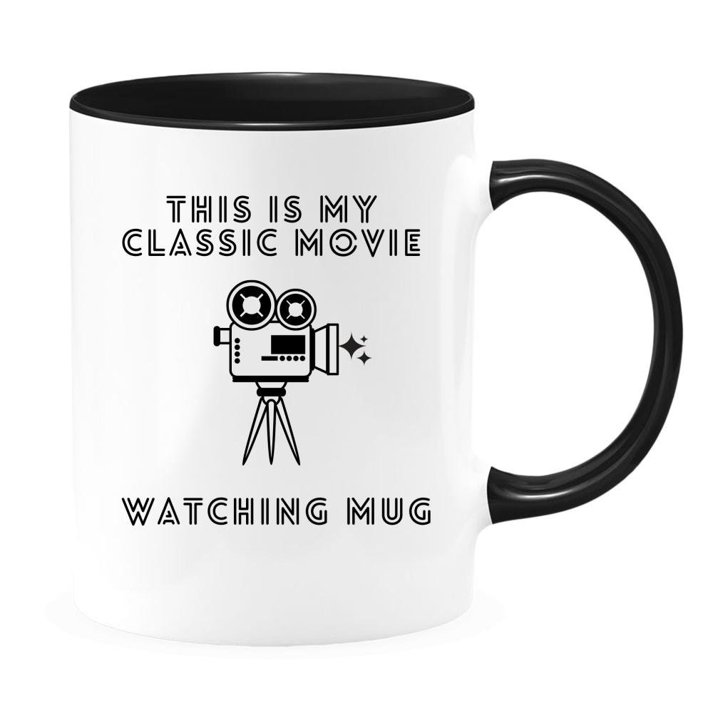 This Is My Classic Movie Watching Mug Movie Coffee Cup 11 Etsy