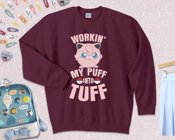 Workin' My Puff Into Tuff T Shirt, Workout Shirt Workin' My Puff Into Tuff T Shirt, Workout Shirt