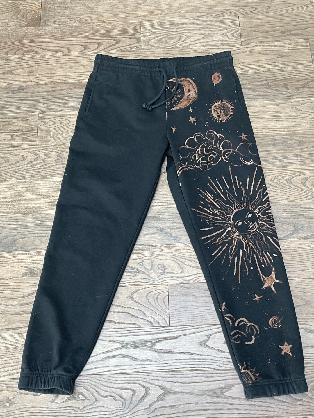 Hand Painted Sweatpants - Etsy