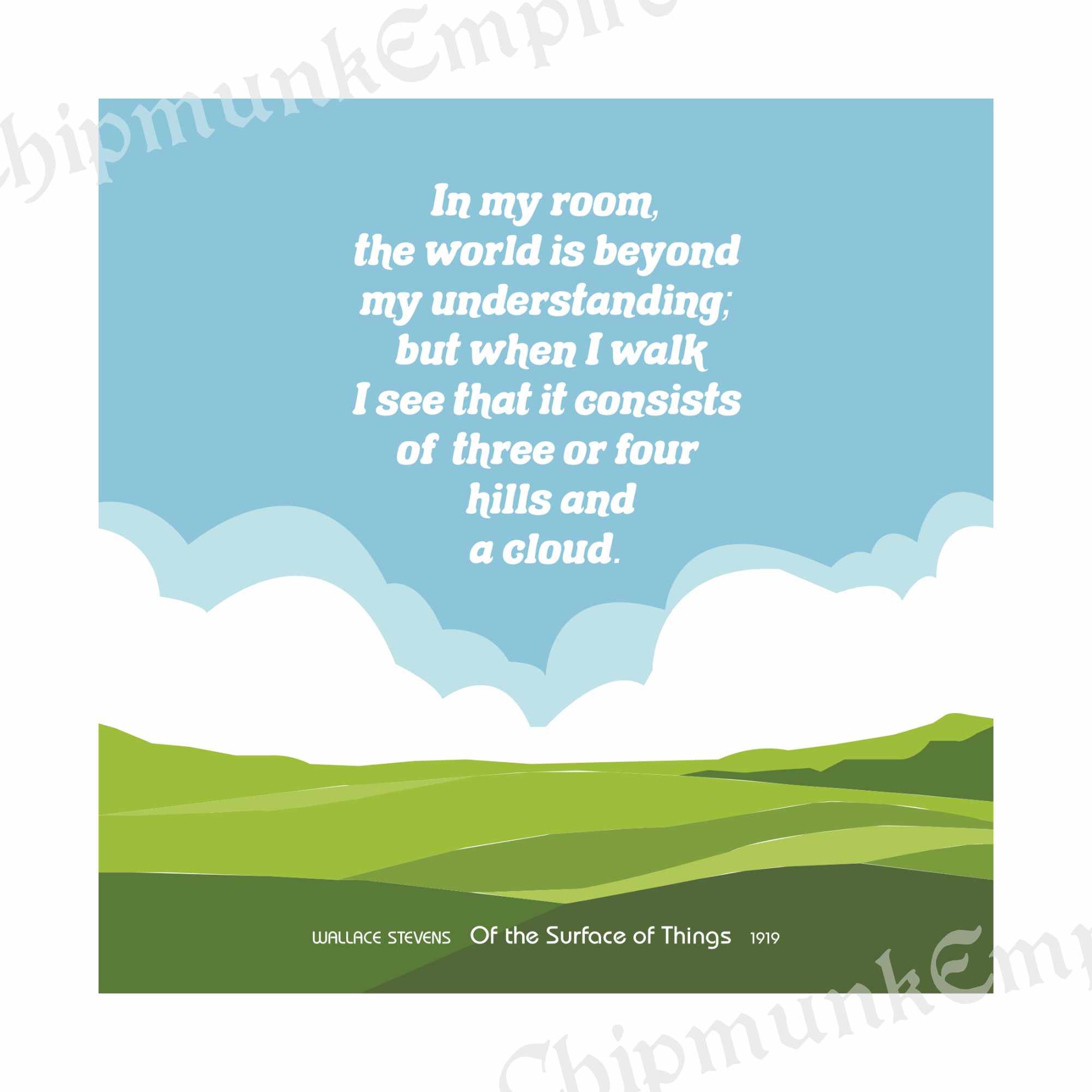 In My Room Frameable Poem Etsy UK