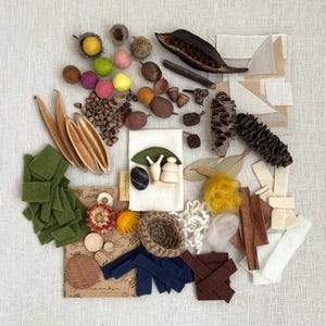 Australian Seed Pod Nature Craft Kit: Sensory & Open Ended Play