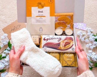 Self-Care Pamper Hamper, Spa Gift Set, Self-Love Care Package, Pick-Me-Up, Hug in a Box, Get Well Soon, Miss You, Hygge Hamper For Her