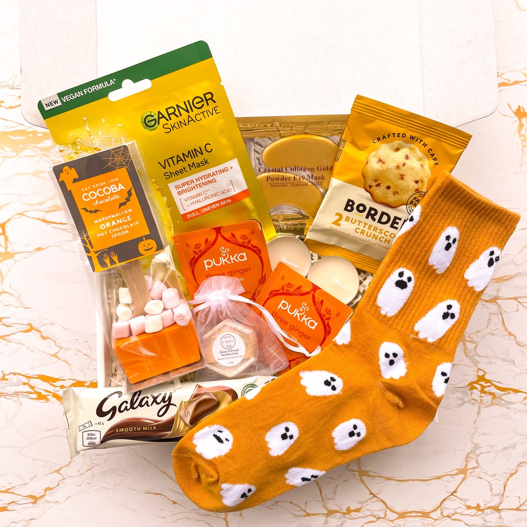 Halloween Treats Gift Box Trick or Treat Box Halloween Ghost Etsy UK