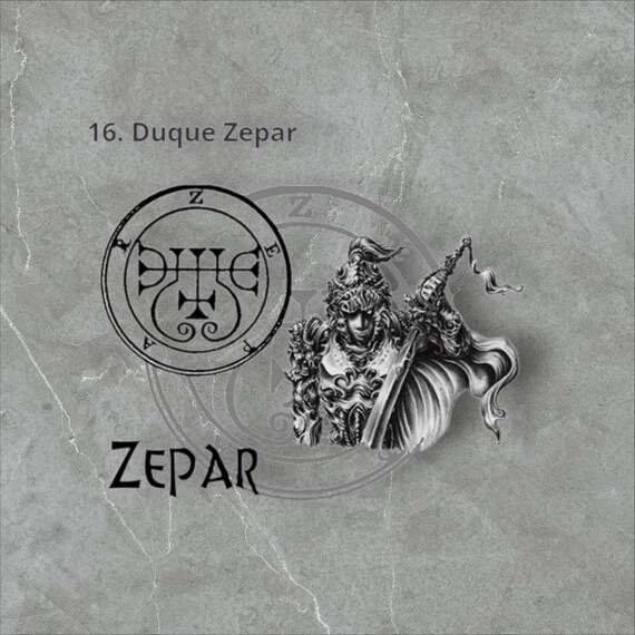 Duke Zepar Ars Goetia Master's Sword Ring, 925 Sterling Silver