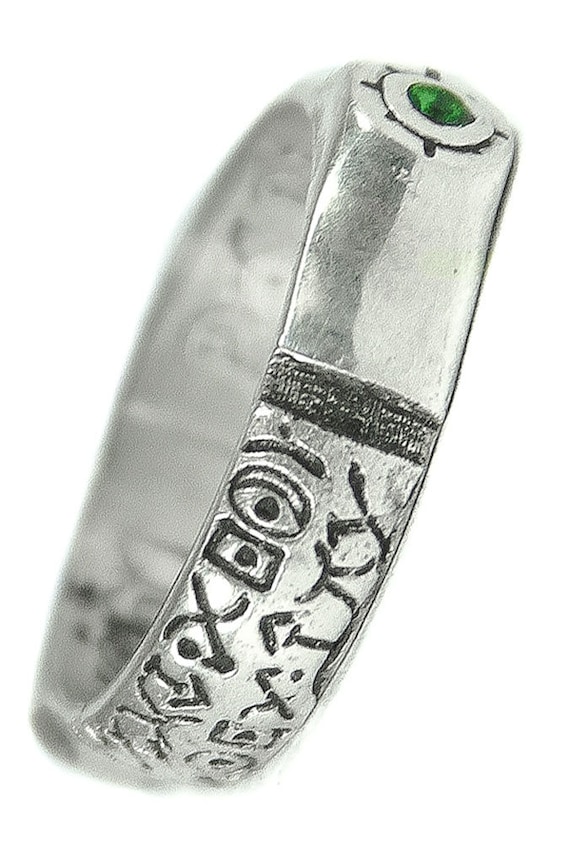 Anillo Rey Salomon Segun Libro San Cipriano En plata de ley 925 hecho a mano Etsy Mexico