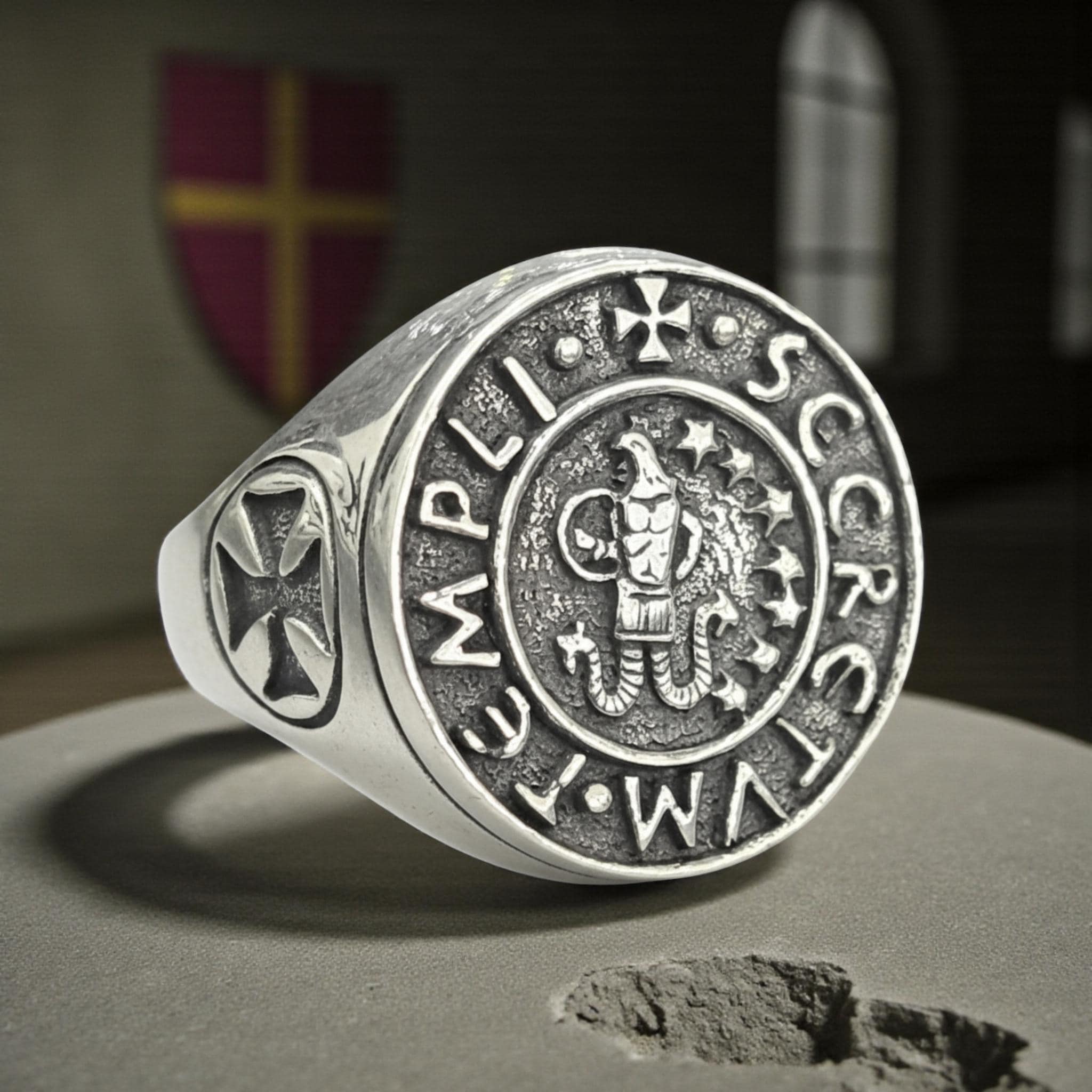 Abraxas Ring of Protection Talisman of the Great Archon Occult