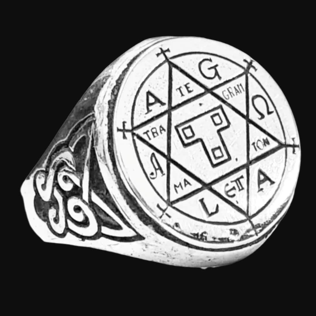 Sello De Salomon Amaxer Anillo De Protección Con Sello Secreto De Salomón, Amuleto De Salomon Hombre Sello De Salomon Amaxer Anillo De Protección Con Sello Secreto De Salomón, Amuleto De Salomon Hombre