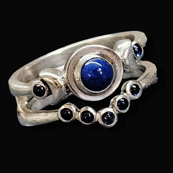 Anillo Triple Diosa Wicca En Plata De Ley 925 Hecho a Mano Etsy UK