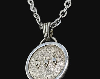 Kabbalah-Anhänger YUD YUD YUD Stop Attraction Silber 925 handgefertigt 72 Namen Gottes (22)