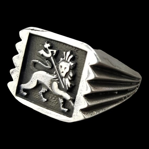 Bob Marley Ring Silver 925 Rastafari Reggae Music Legend 11 Gr