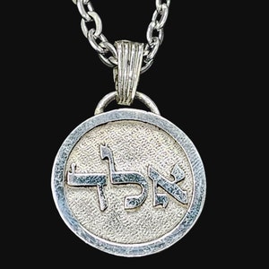 Kabbalah Pendant 72 Names of God Daled Lamed Alef The Looks that Kill Name of God 10 ALADIAH in 925 Silver Handmade