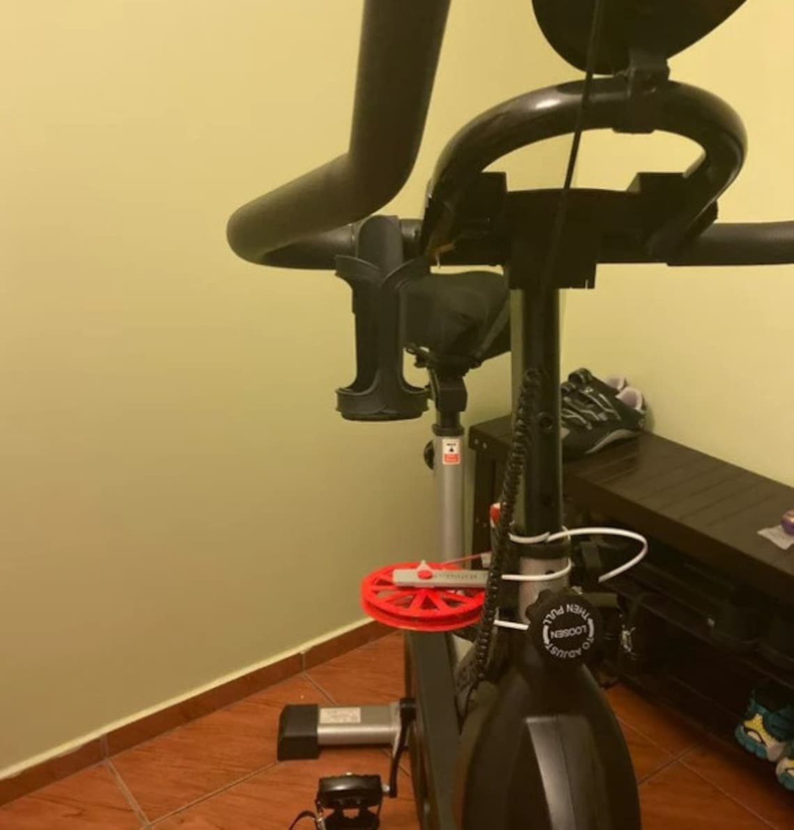 sunny bike resistance monitor