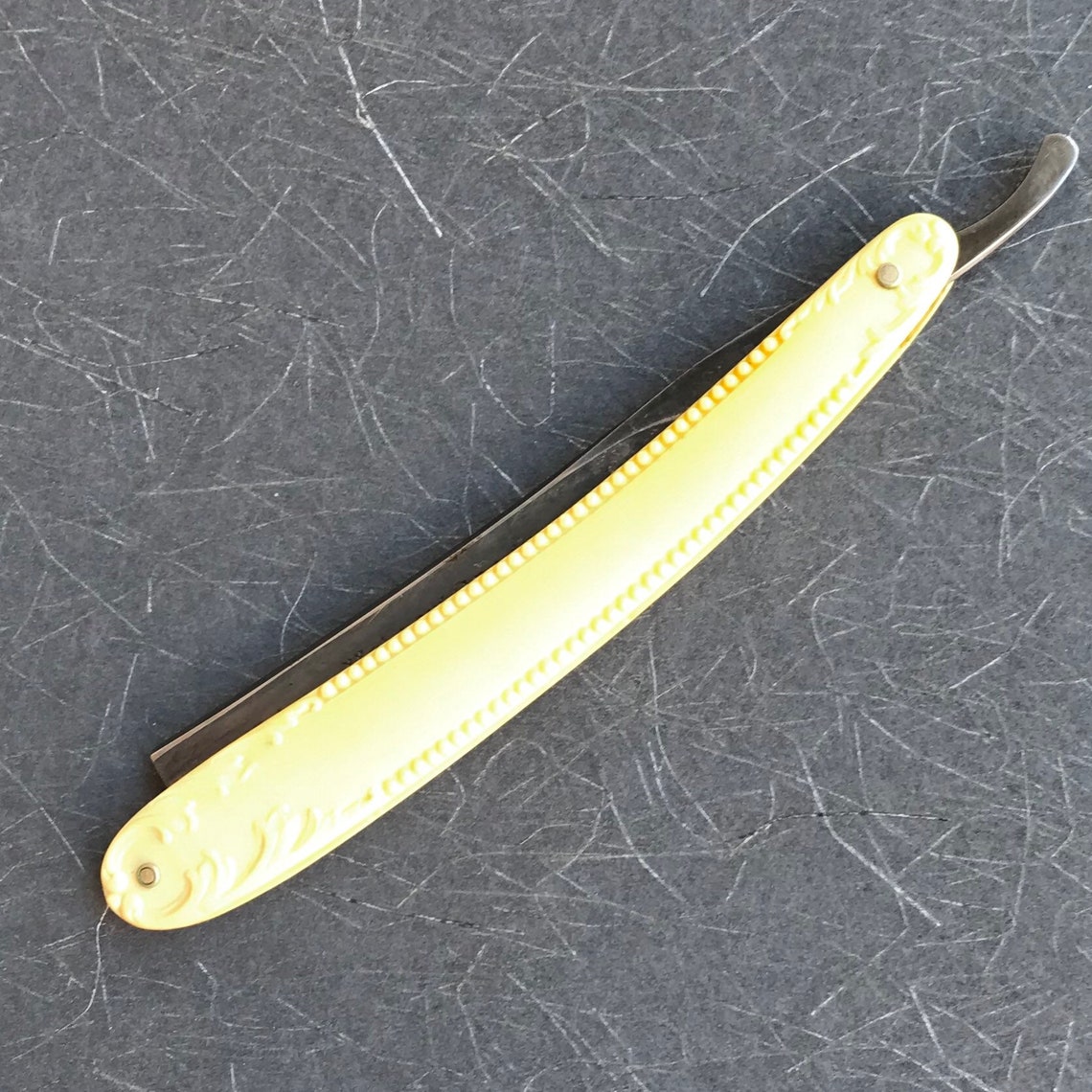 Antique H. Boker Straight Razor - Etsy