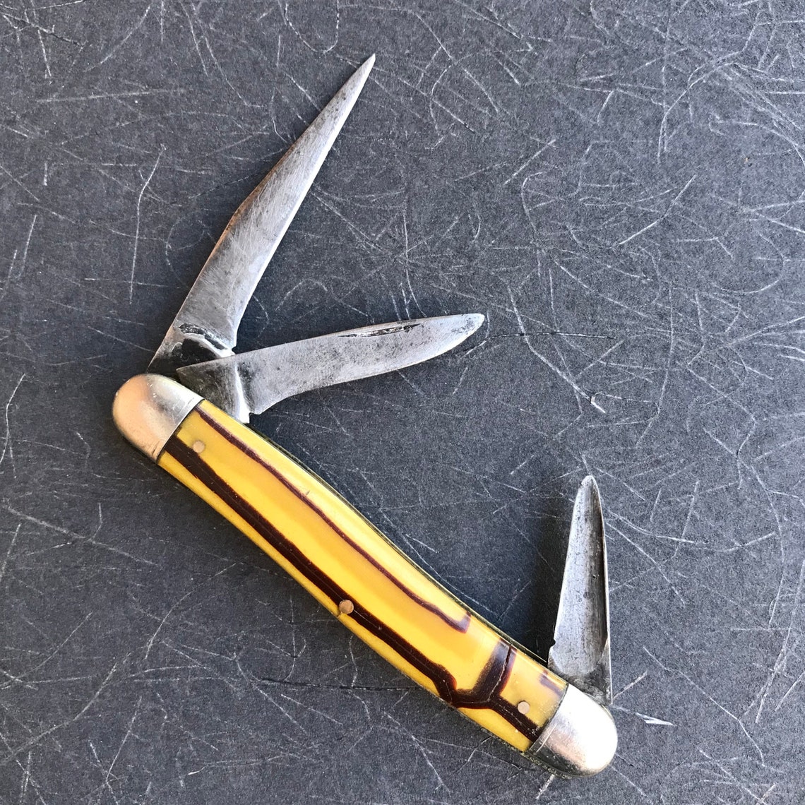 Vintage Shapleighs Hardware Stockman Pocket Knife Etsy